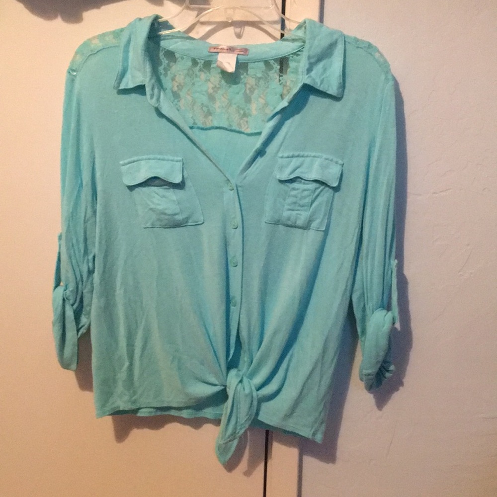 blue top (worn once)